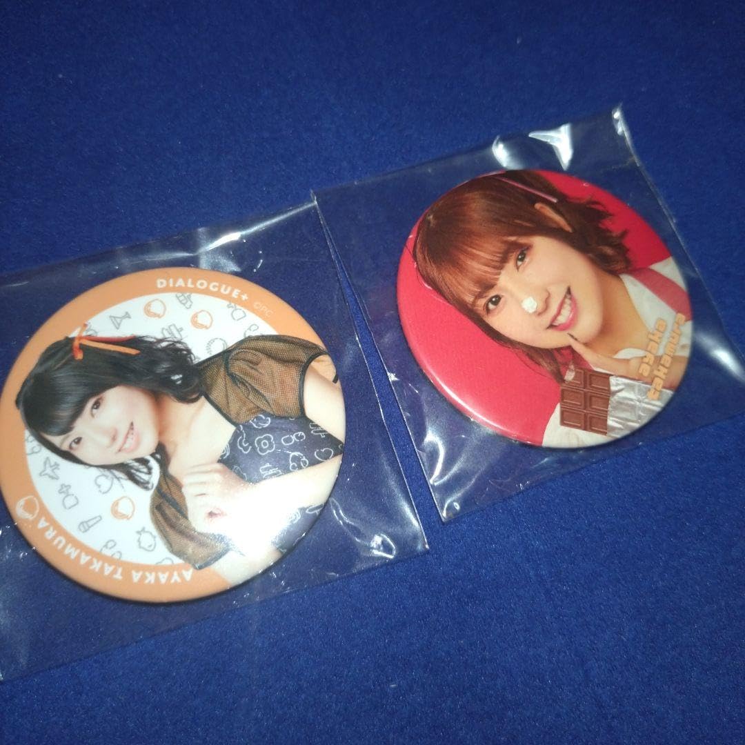 DIALOGUE+ダイアローグ 鷹村彩花 缶バッジ 初期 Amazon | DIALOGUE ダイアローグ 鷹村彩花 缶バッジ2 | バッジ